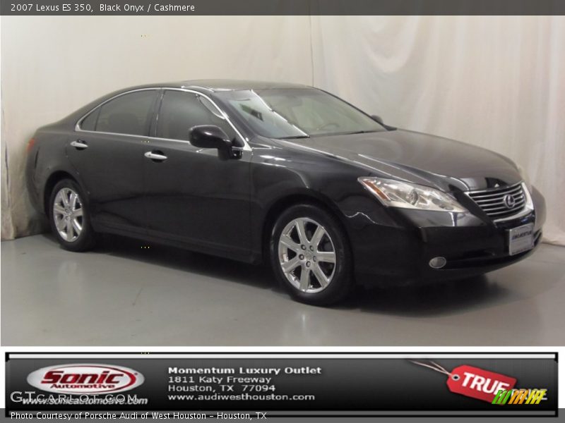 Black Onyx / Cashmere 2007 Lexus ES 350