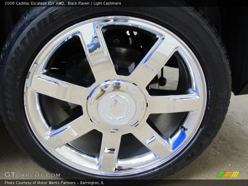 Black Raven / Light Cashmere 2008 Cadillac Escalade ESV AWD