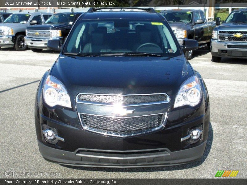 Black Granite Metallic / Jet Black 2013 Chevrolet Equinox LT