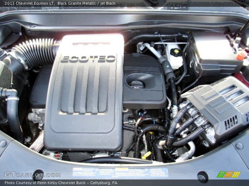Black Granite Metallic / Jet Black 2013 Chevrolet Equinox LT
