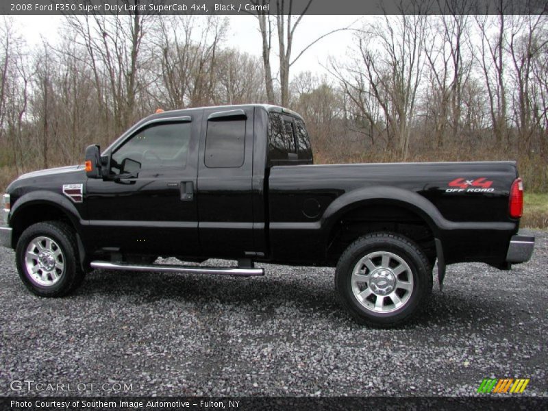  2008 F350 Super Duty Lariat SuperCab 4x4 Black