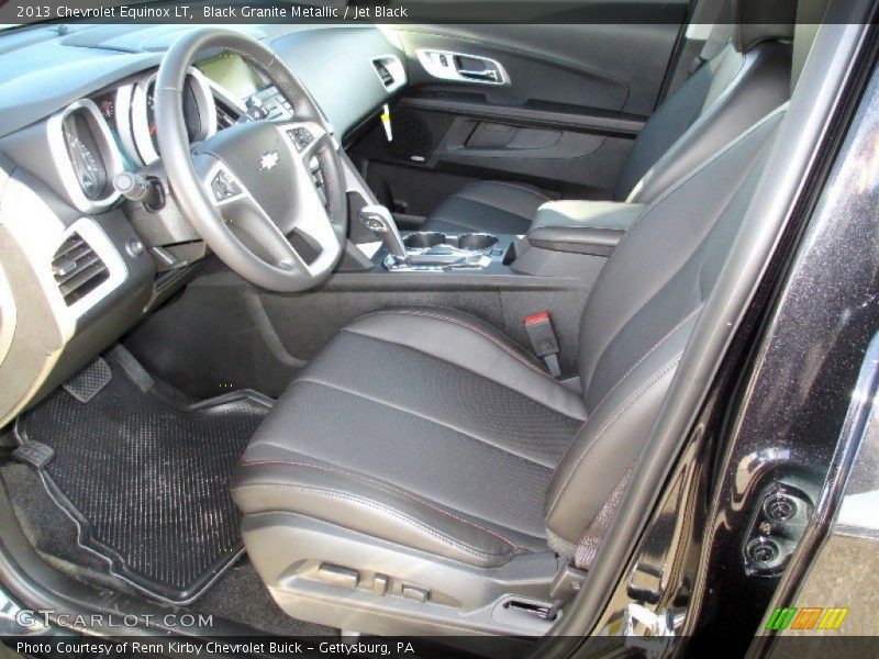 Black Granite Metallic / Jet Black 2013 Chevrolet Equinox LT