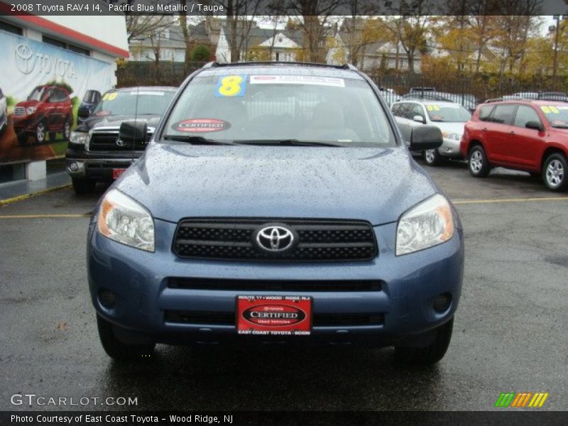 Pacific Blue Metallic / Taupe 2008 Toyota RAV4 I4