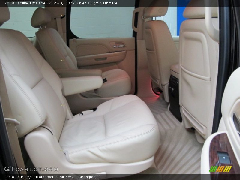 Black Raven / Light Cashmere 2008 Cadillac Escalade ESV AWD