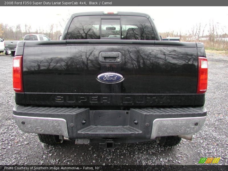 Black / Camel 2008 Ford F350 Super Duty Lariat SuperCab 4x4