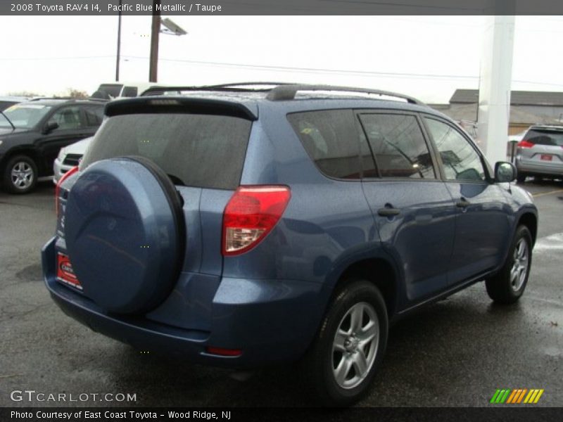 Pacific Blue Metallic / Taupe 2008 Toyota RAV4 I4