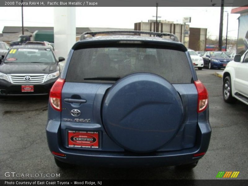 Pacific Blue Metallic / Taupe 2008 Toyota RAV4 I4