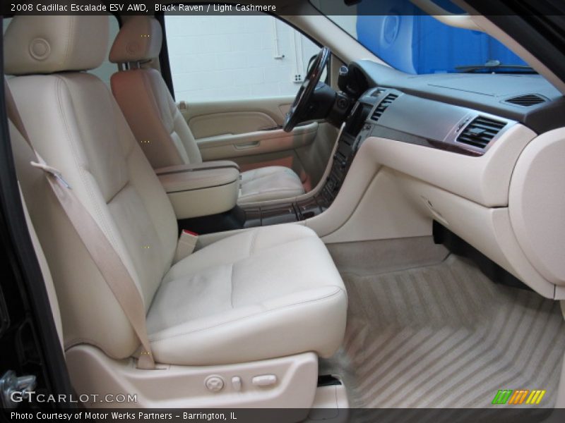 Black Raven / Light Cashmere 2008 Cadillac Escalade ESV AWD