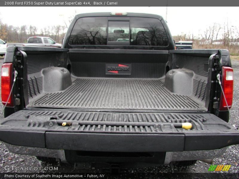 Black / Camel 2008 Ford F350 Super Duty Lariat SuperCab 4x4