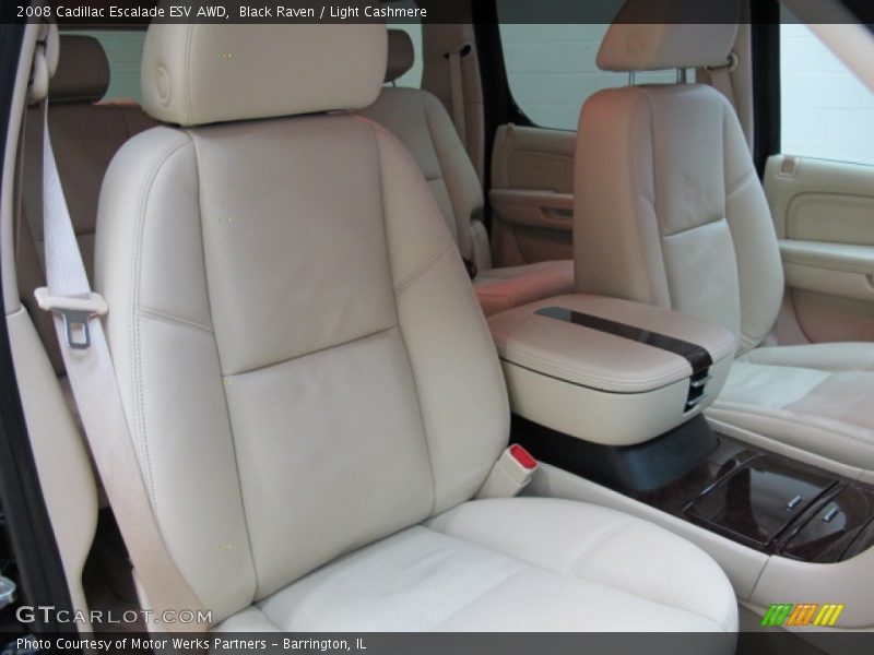 Black Raven / Light Cashmere 2008 Cadillac Escalade ESV AWD