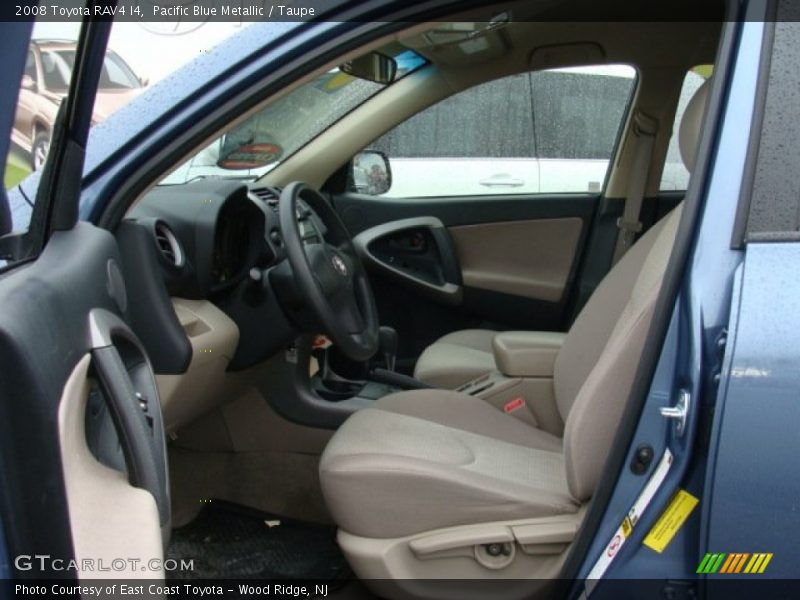 Pacific Blue Metallic / Taupe 2008 Toyota RAV4 I4