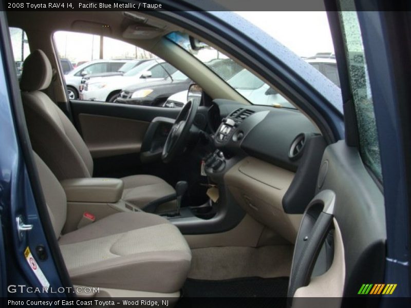 Pacific Blue Metallic / Taupe 2008 Toyota RAV4 I4