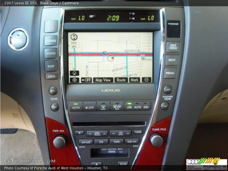 Black Onyx / Cashmere 2007 Lexus ES 350