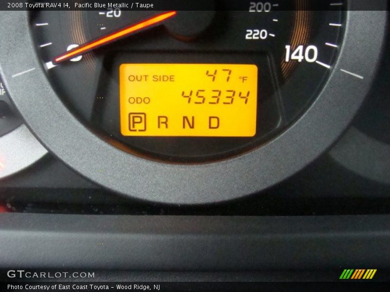 Pacific Blue Metallic / Taupe 2008 Toyota RAV4 I4