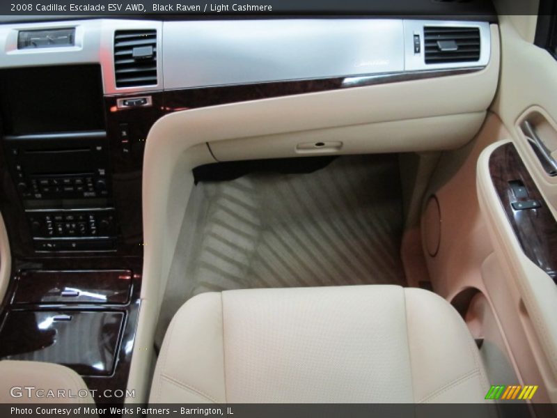 Black Raven / Light Cashmere 2008 Cadillac Escalade ESV AWD
