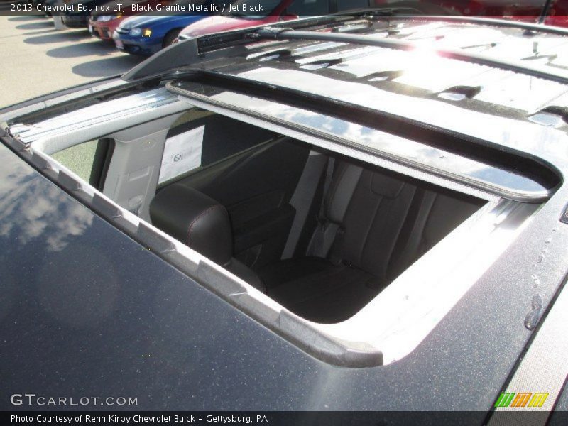 Black Granite Metallic / Jet Black 2013 Chevrolet Equinox LT