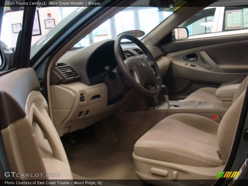 Aloe Green Metallic / Bisque 2010 Toyota Camry LE