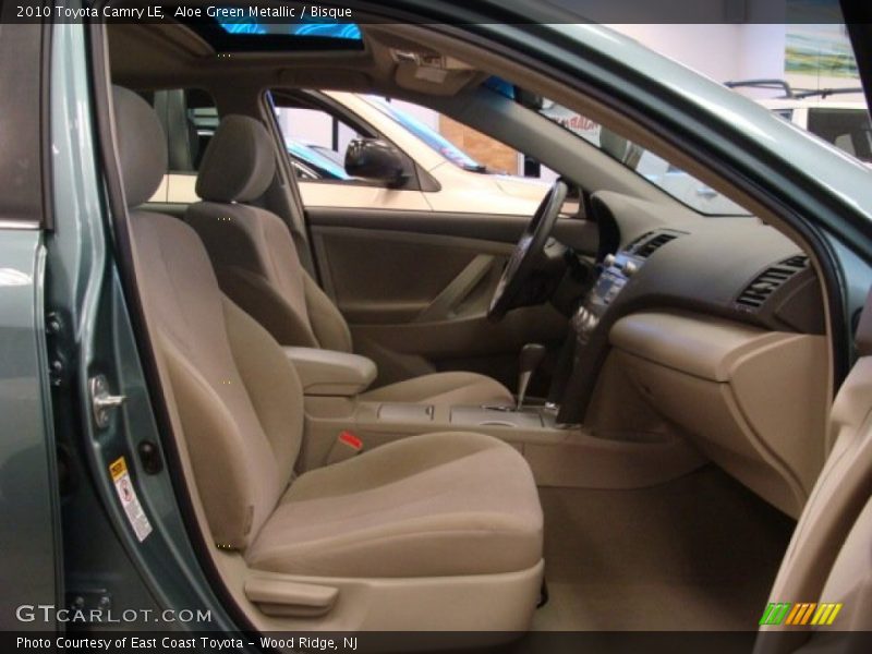 Aloe Green Metallic / Bisque 2010 Toyota Camry LE