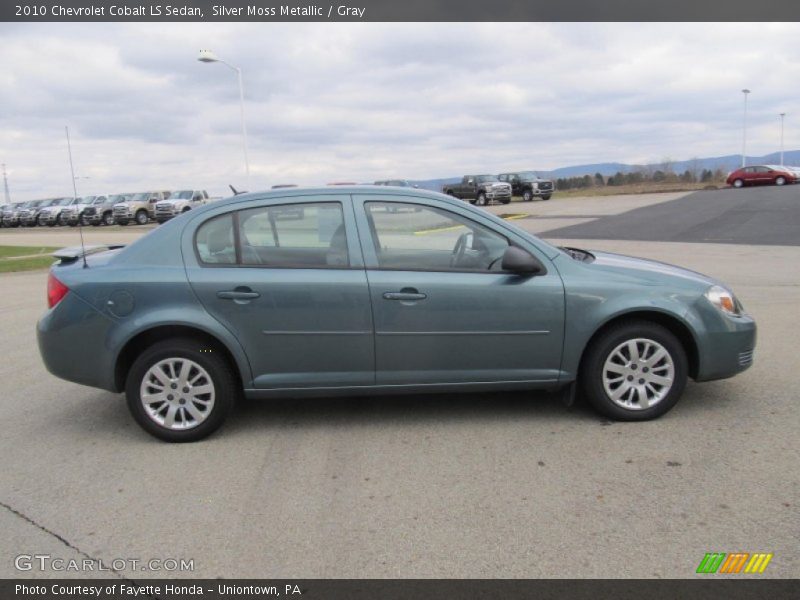 Silver Moss Metallic / Gray 2010 Chevrolet Cobalt LS Sedan