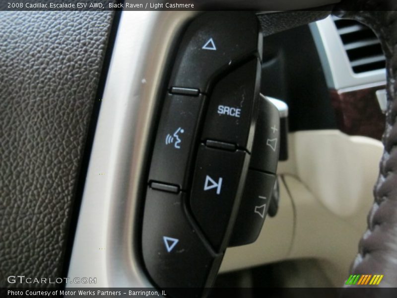 Black Raven / Light Cashmere 2008 Cadillac Escalade ESV AWD