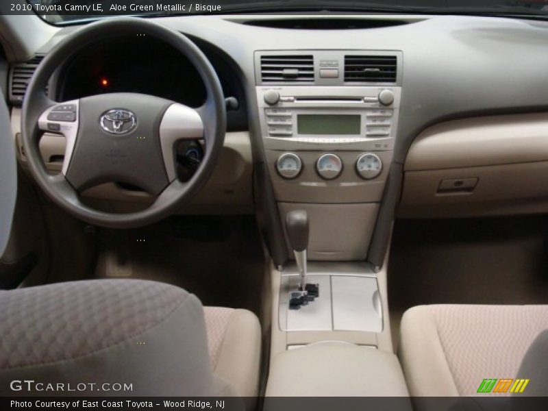 Aloe Green Metallic / Bisque 2010 Toyota Camry LE