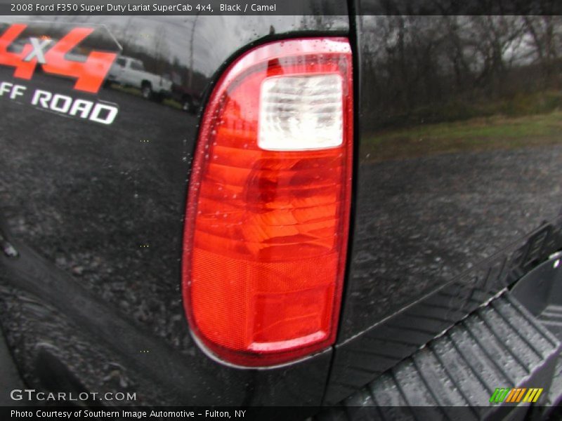 Black / Camel 2008 Ford F350 Super Duty Lariat SuperCab 4x4