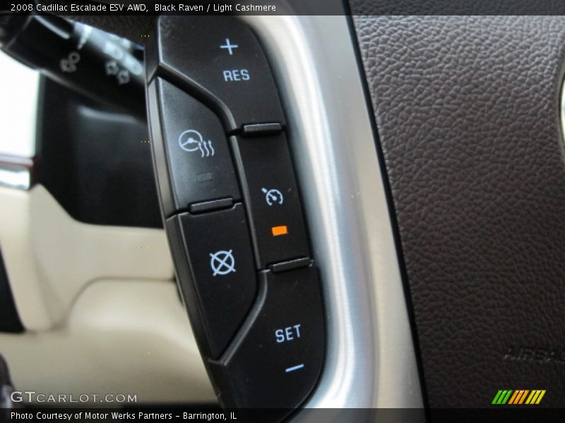 Black Raven / Light Cashmere 2008 Cadillac Escalade ESV AWD