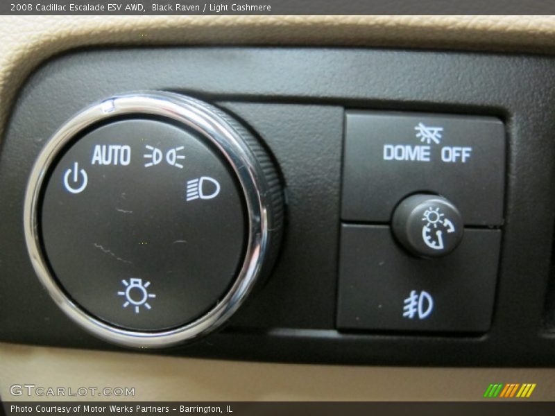 Black Raven / Light Cashmere 2008 Cadillac Escalade ESV AWD