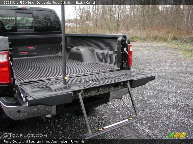 Black / Camel 2008 Ford F350 Super Duty Lariat SuperCab 4x4