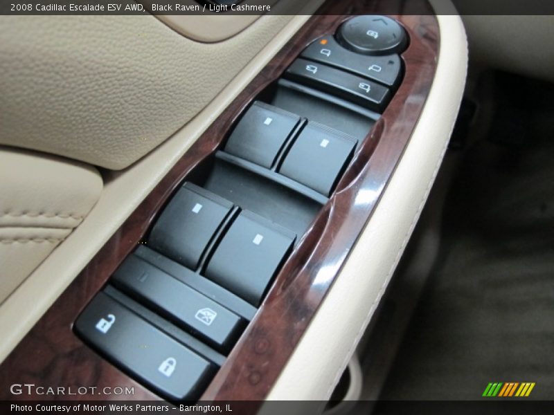 Black Raven / Light Cashmere 2008 Cadillac Escalade ESV AWD
