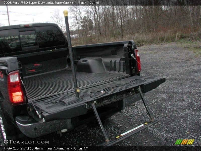 Black / Camel 2008 Ford F350 Super Duty Lariat SuperCab 4x4