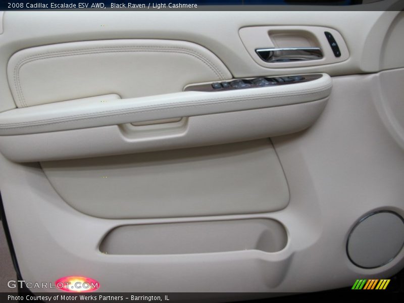 Black Raven / Light Cashmere 2008 Cadillac Escalade ESV AWD