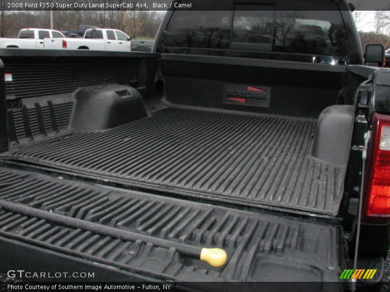 Black / Camel 2008 Ford F350 Super Duty Lariat SuperCab 4x4