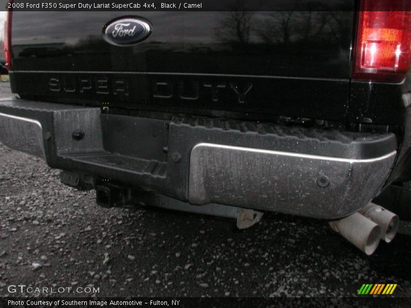 Black / Camel 2008 Ford F350 Super Duty Lariat SuperCab 4x4
