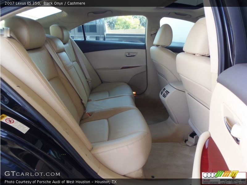 Black Onyx / Cashmere 2007 Lexus ES 350