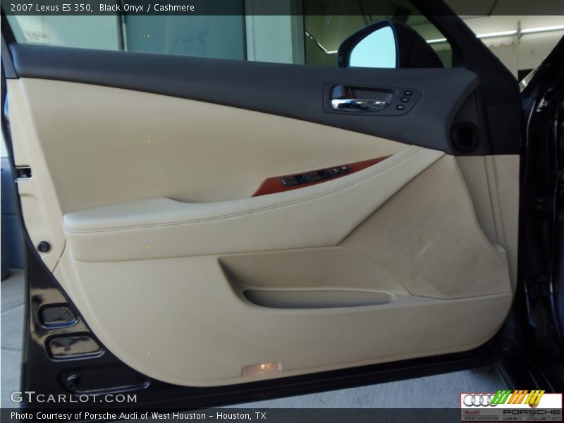Black Onyx / Cashmere 2007 Lexus ES 350