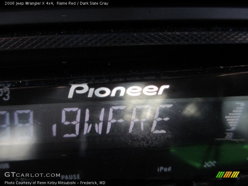 Flame Red / Dark Slate Gray 2006 Jeep Wrangler X 4x4