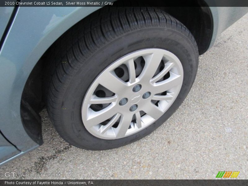 Silver Moss Metallic / Gray 2010 Chevrolet Cobalt LS Sedan