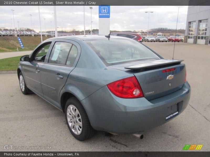 Silver Moss Metallic / Gray 2010 Chevrolet Cobalt LS Sedan