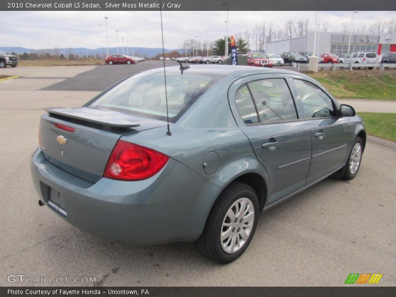 Silver Moss Metallic / Gray 2010 Chevrolet Cobalt LS Sedan