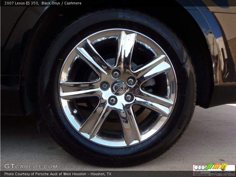 Black Onyx / Cashmere 2007 Lexus ES 350