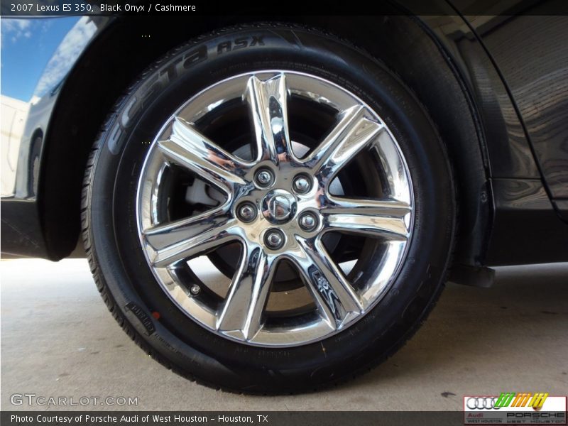 Black Onyx / Cashmere 2007 Lexus ES 350
