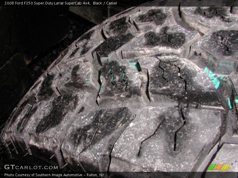 Black / Camel 2008 Ford F350 Super Duty Lariat SuperCab 4x4