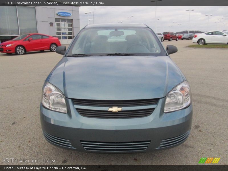 Silver Moss Metallic / Gray 2010 Chevrolet Cobalt LS Sedan