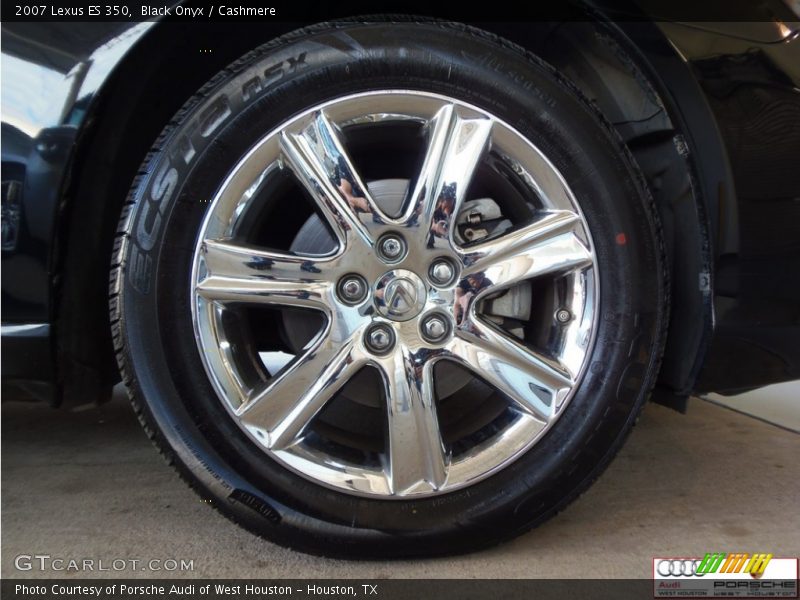 Black Onyx / Cashmere 2007 Lexus ES 350