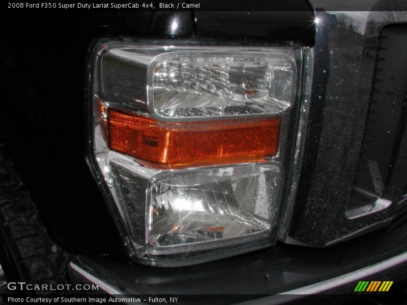 Black / Camel 2008 Ford F350 Super Duty Lariat SuperCab 4x4