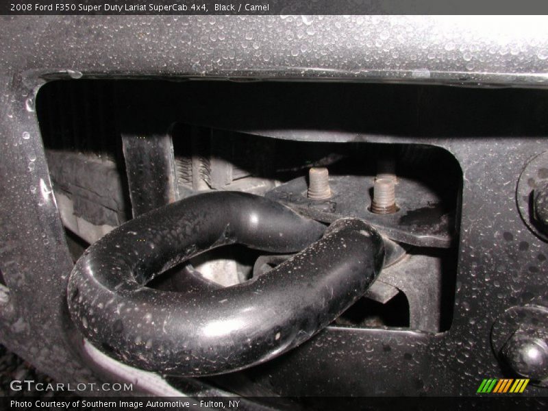 Black / Camel 2008 Ford F350 Super Duty Lariat SuperCab 4x4