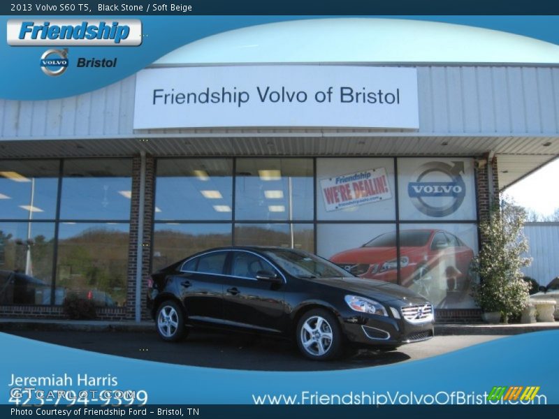 Black Stone / Soft Beige 2013 Volvo S60 T5