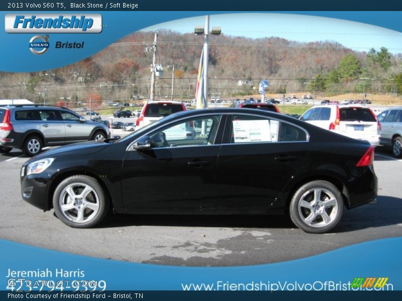 Black Stone / Soft Beige 2013 Volvo S60 T5