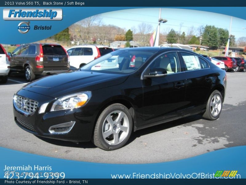 Black Stone / Soft Beige 2013 Volvo S60 T5